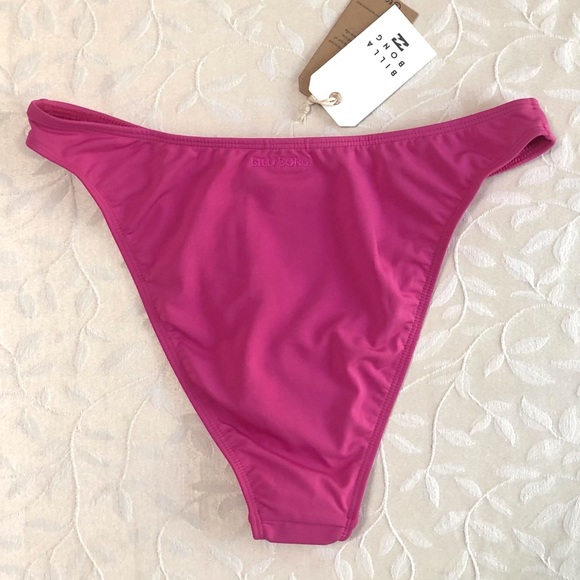 🆕 Billabong Womens Bikini Bottom XXL 16 Pink Sol Searcher Havana Skimpy Swim - Picture 4 of 7
